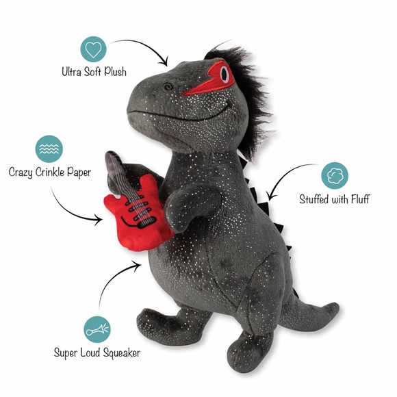 🎉 HP 🎉 🆕 Fringe Studio Rocker Rex Dog Toy - Picture 2 of 13